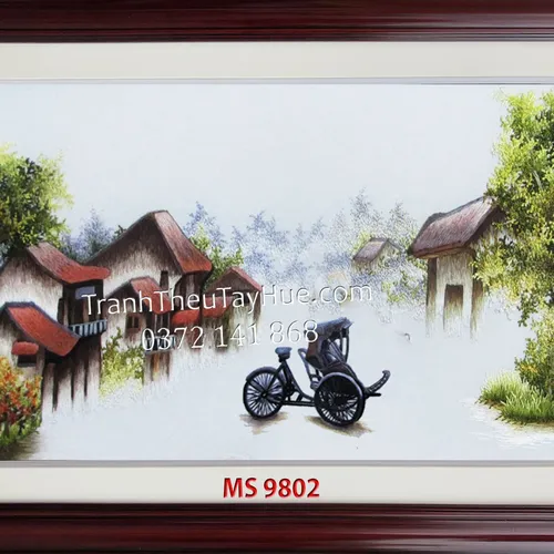 Tranh Thêu Hội An MS 9802