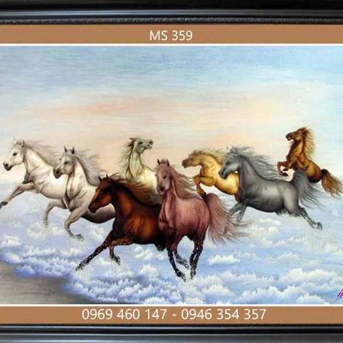 TRANH THÊU MÃ ĐÁO THÀNH CÔNG MS 359