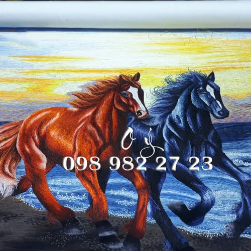 Tranh Thêu Mã Đáo Thành Công MS 8201