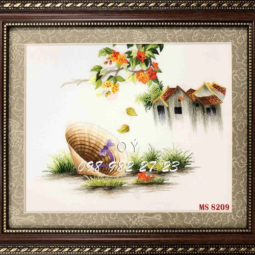 Tranh Thêu Hội An MS 8209