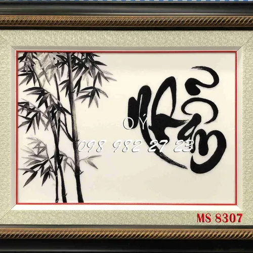 Tranh Thêu Chữ Nhẫn MS 8307