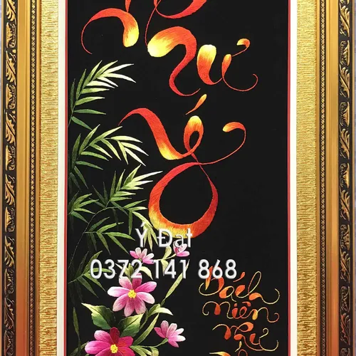 Tranh thêu Như Ý MS 8547