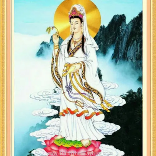Tranh thêu Phật Bà Quan Âm 10