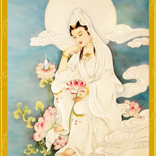 Tranh thêu Phật Bà Quan Âm 15