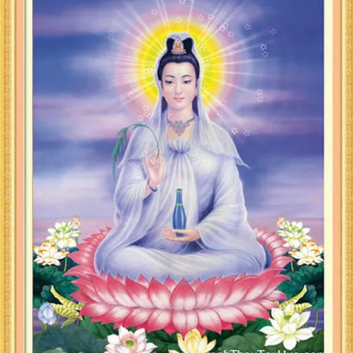 Tranh thêu Phật Bà Quan Âm 17