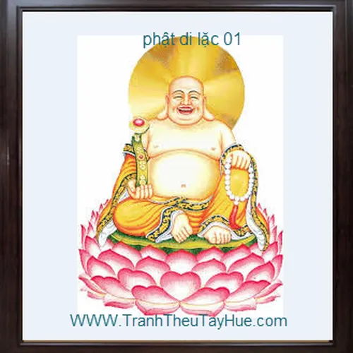 Tranh Thêu Phật Di Lặc 01