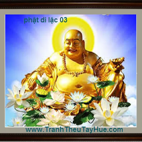 Tranh Thêu Phật Di Lặc 03