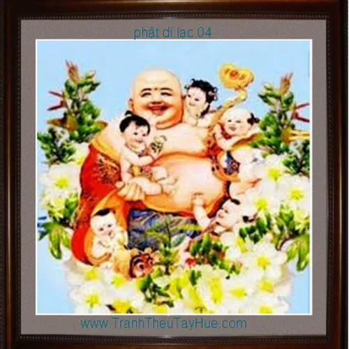 Tranh Thêu Phật Di Lặc 04
