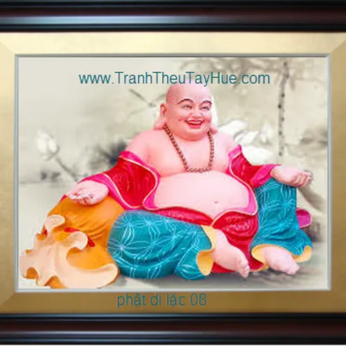 Tranh Thêu Phật Di Lặc 08