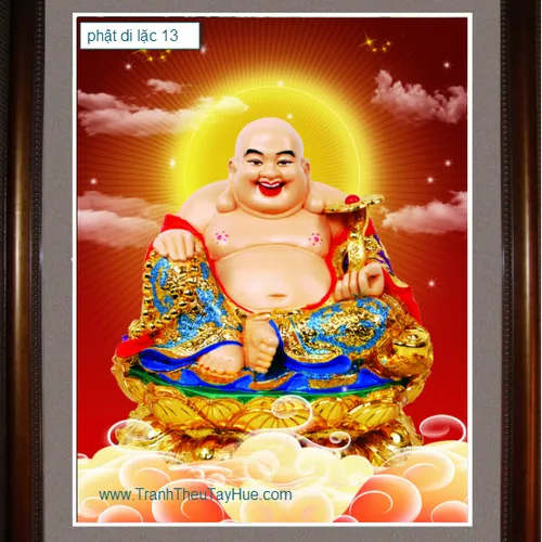 Tranh Thêu Phật Di Lặc 13