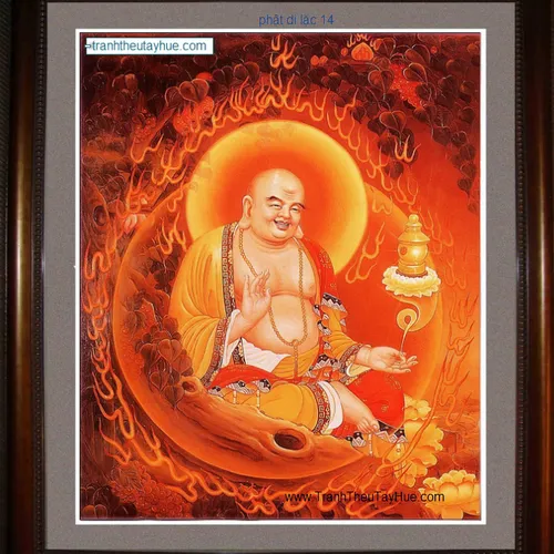Tranh Thêu Phật Di Lặc 14