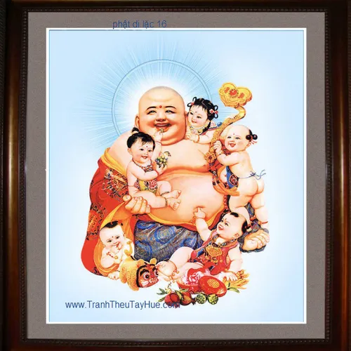 Tranh Thêu Phật Di Lặc 16