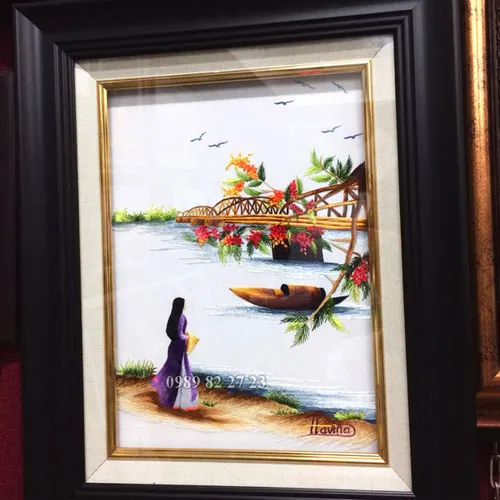 Tranh thêu Phong cảnh MS 2716