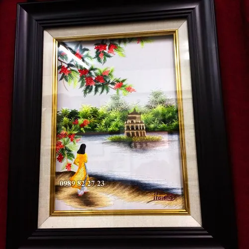Tranh thêu Phong cảnh MS 2717