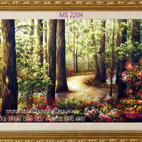 Tranh Thêu Phong Cảnh MS2204