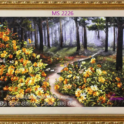 Tranh Thêu Phong Cảnh MS2226