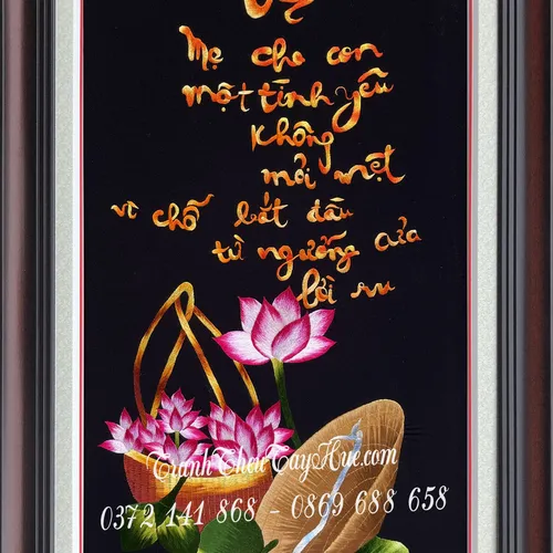 Tranh thêu tặng cha mẹ MS 9840