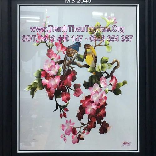 TRANH THÊU TẶNG ĐÁM CƯỚI MS 2545