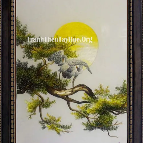 Tranh thêu tặng đám cưới MS 455