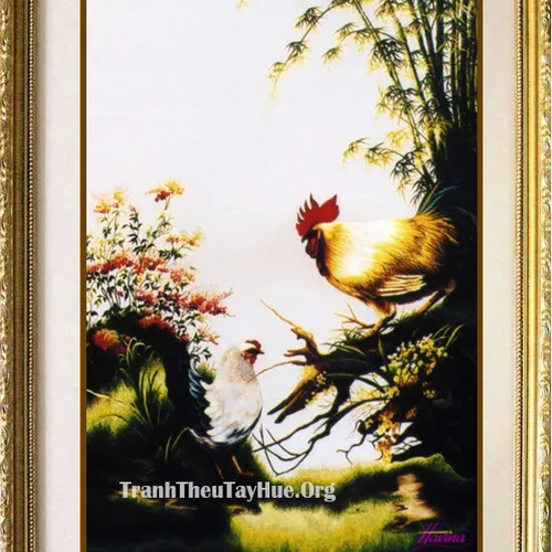 Tranh thêu tặng đám cưới MS 462