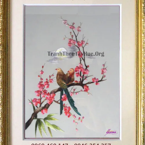Tranh thêu tặng đám cưới MS 473