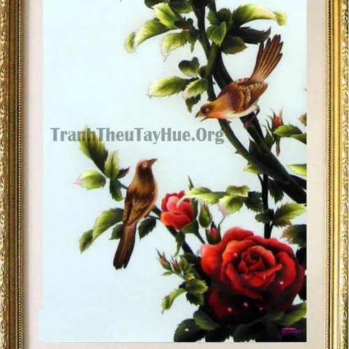 Tranh thêu tặng đám cưới MS 496