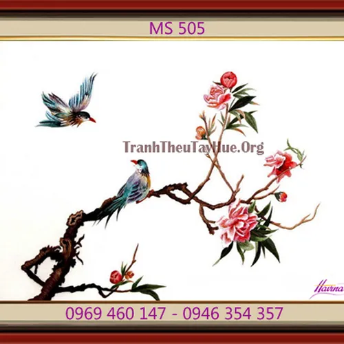 Tranh thêu tặng đám cưới MS 505