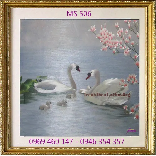 Tranh thêu tặng đám cưới MS 506