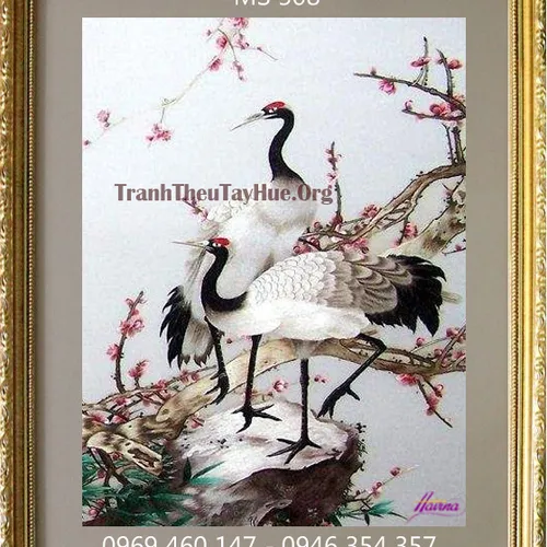 Tranh thêu tặng đám cưới MS 508
