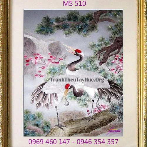 Tranh thêu tặng đám cưới MS 510