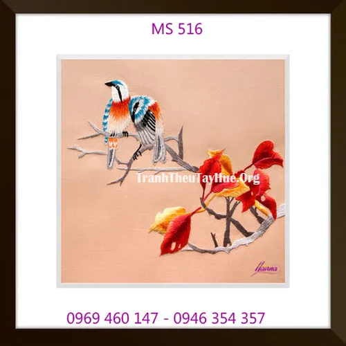 Tranh thêu tặng đám cưới MS 516
