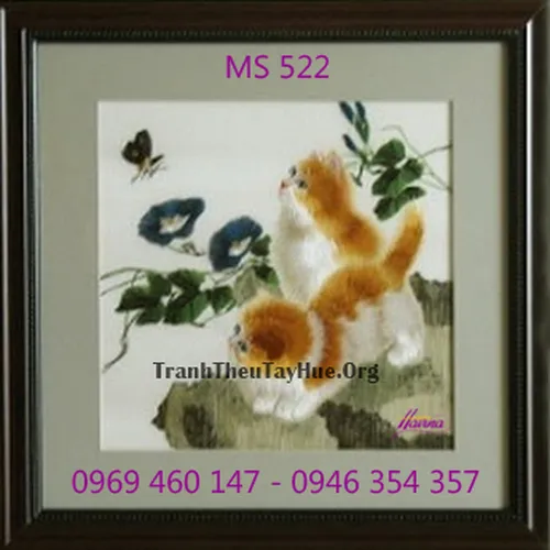 Tranh thêu tặng đám cưới MS 522