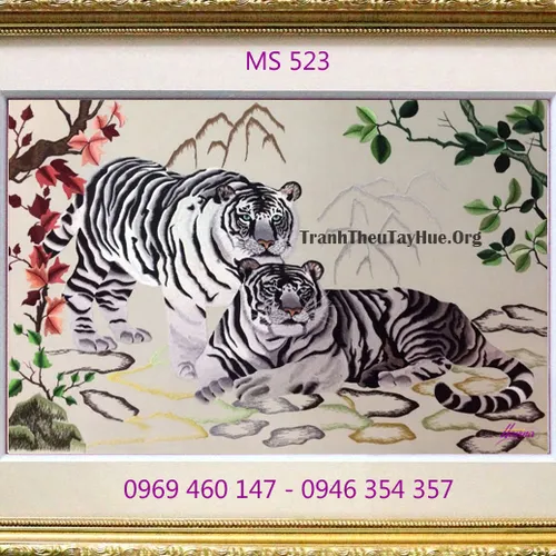 Tranh thêu tặng đám cưới MS 523