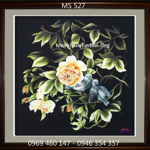 Tranh thêu tặng đám cưới MS 527