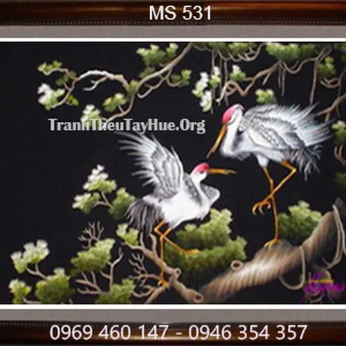 Tranh thêu tặng đám cưới MS 531