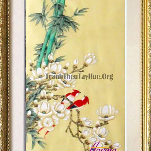 Tranh thêu tặng đám cưới MS 750
