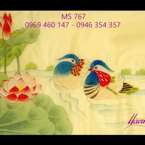 Tranh thêu tặng đám cưới MS 767