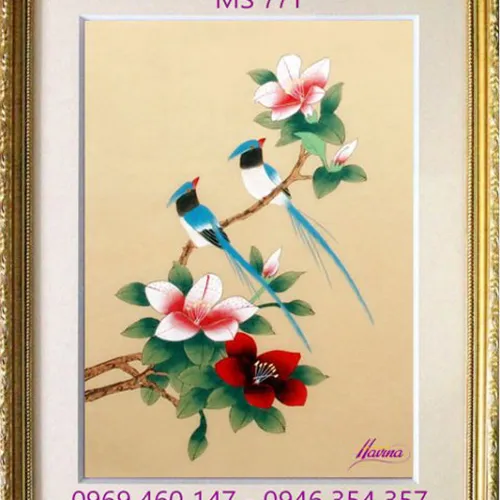 Tranh thêu tặng đám cưới MS 771