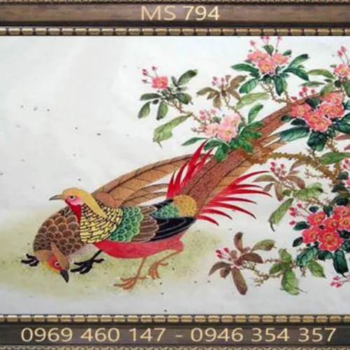 Tranh thêu tặng đám cưới MS 794