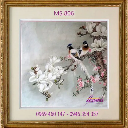 Tranh thêu tặng đám cưới MS 806