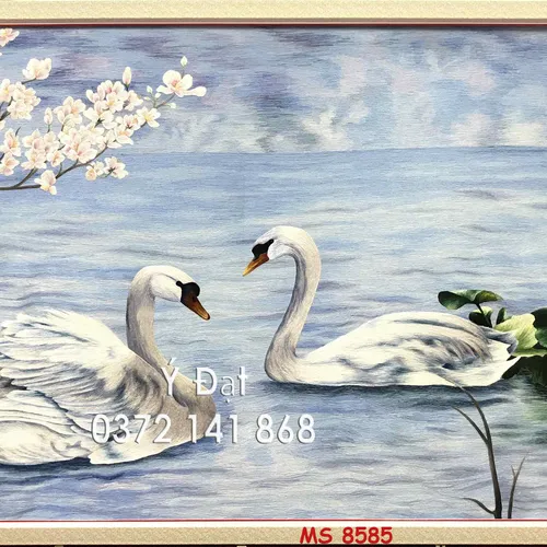 Tranh thêu tặng đám cưới MS 8585