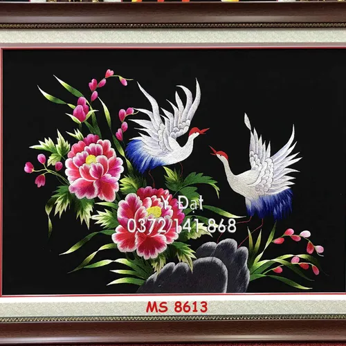 Tranh thêu tặng đám cưới MS 8613