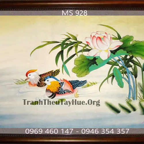 Tranh thêu tặng đám cưới MS 928