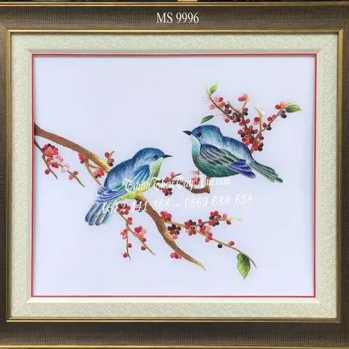 Tranh thêu tặng đám cưới ms 9996
