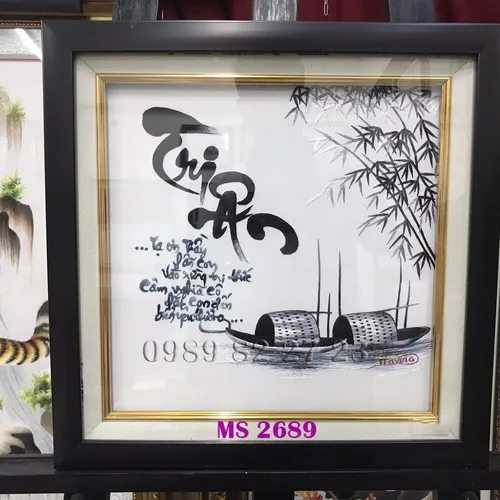 TRANH THÊU TẶNG THẦY CÔ MS 2689