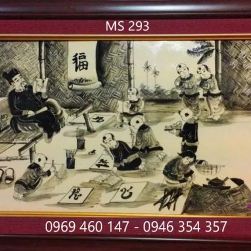 Tranh thêu tặng thầy cô MS 293
