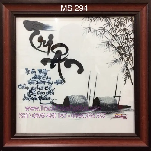 Tranh thêu tặng Thầy Cô MS 294