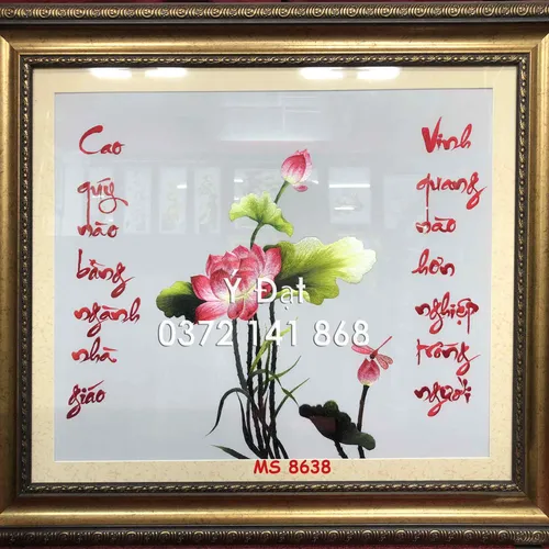 Tranh thêu tặng thầy cô MS 8638