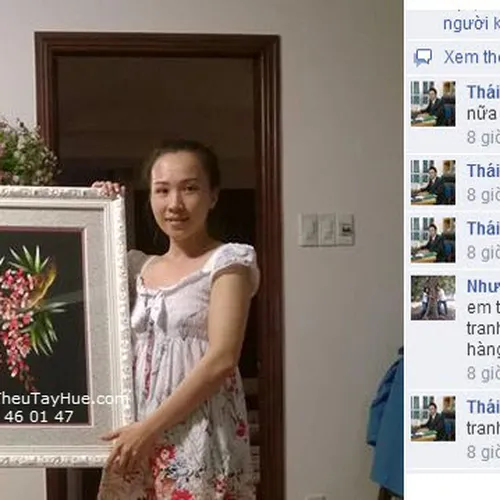 Tranh Thêu Tay Huế Giao Tranh Đến Anh Thành Công Ty Bđs Phúc Khang