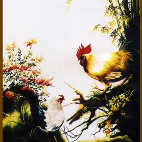 TRANH THÊU TAY TẶNG ĐÁM CƯỚI HĐC04